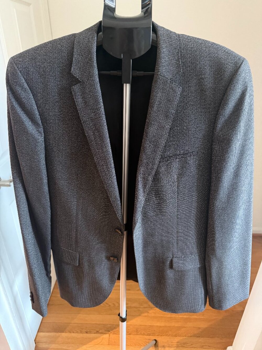 Hugo Boss gray/black blazer size 36R